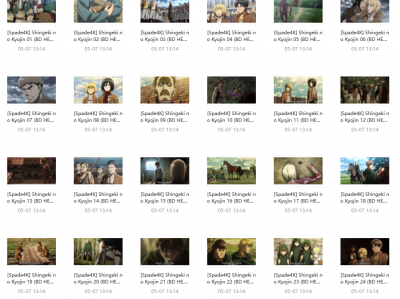 花了很大力气收集到的~《进击的巨人》全季4K典藏版 4K超高码率 + OVA 内嵌简日特效字幕 814G