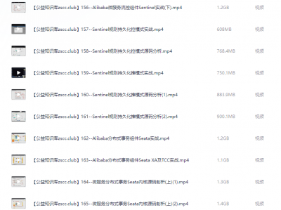 JAVA互联网架构师五期价值12880元2022年重磅首发无秘包更新